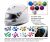 Kit vis anodisées pour casque ARAI GP-6 et SK-6